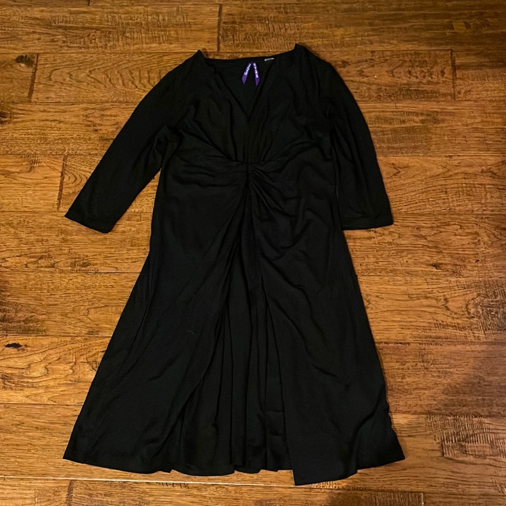 Like new Seraphine black maternity dress
